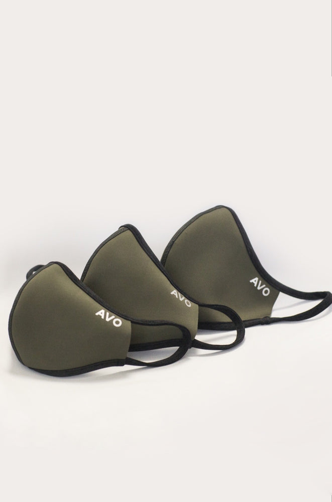 AVO Face Mask - Olive Green
