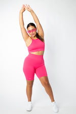 Michelle Biker Shorts - Hot Pink